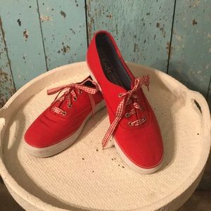 Keds Platform Sneaker Red 9M